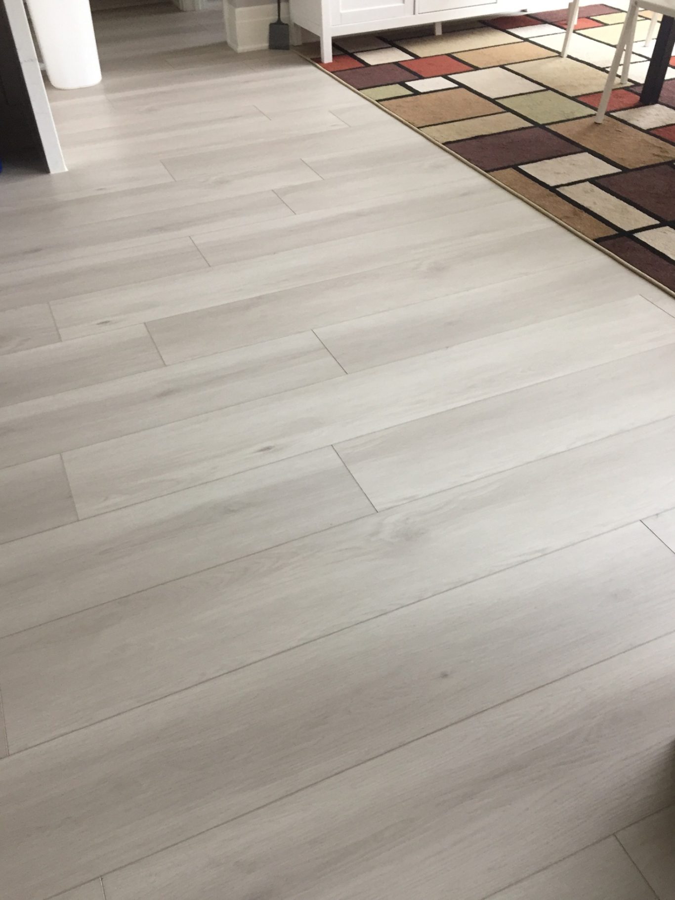 Tender Touch AL1721 Installed Atlantis rigid core vinyl plank Tender Touch